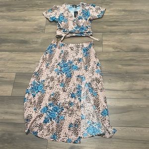 New Motel Crop Top + Skirt